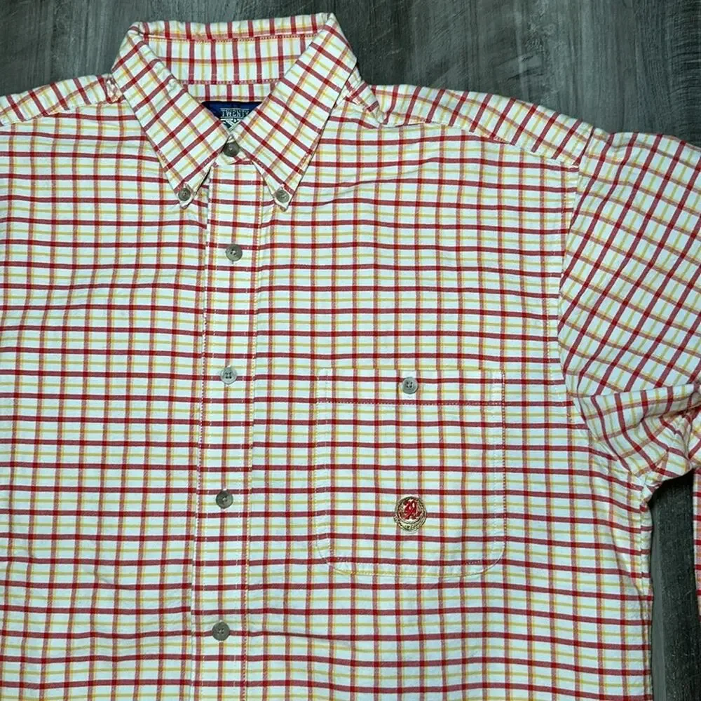 Wrangler Twenty X Long Sleeve Button Down - Large